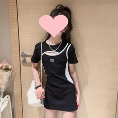 女童時髦連衣裙夏季2024新款洋氣中大童網紅炸街衣服兒童裙子夏裝