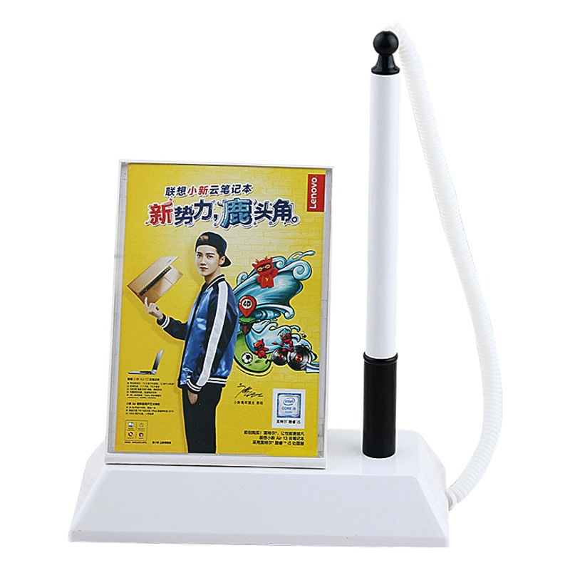 Advertising desk pen gel pen bank finance Driving School signature driving pen printable logo QR code promotional advertising pen