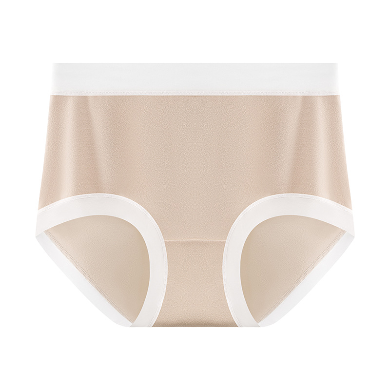 Bragas de Lyasell para mujer, sin caderas, cintura media, entrepierna antibacteriana, pantalones cortos triangulares para niña, primavera y verano, nueva ropa interior sin costuras para mujer