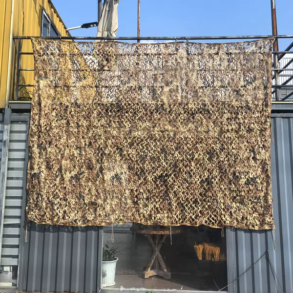 150D Desert Digital Camouflage Netting Anti-Aerial Photography Khaki Camouflage Netting Mountain Greening Desert Digital Camouflage