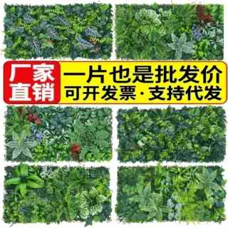 仿真植物墙绿植人造草坪米兰客厅塑料假花门头阳台背景墙面装饰草