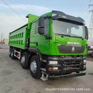 Sinotruk Howo 400HP 6X4 yük maşınları, torpaq və çınqıl özüboşaldan