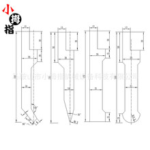 30度尖刀模 数控折弯机上下模具 圆弧模具 弯刀 厂家批发