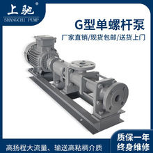 螺杆泵直供铸铁G型单螺杆泵污泥压浆泵污泥泵污水泵可制定变频
