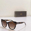 Black glasses solar-powered, sunglasses, Amazon, suitable for import, cat's eye