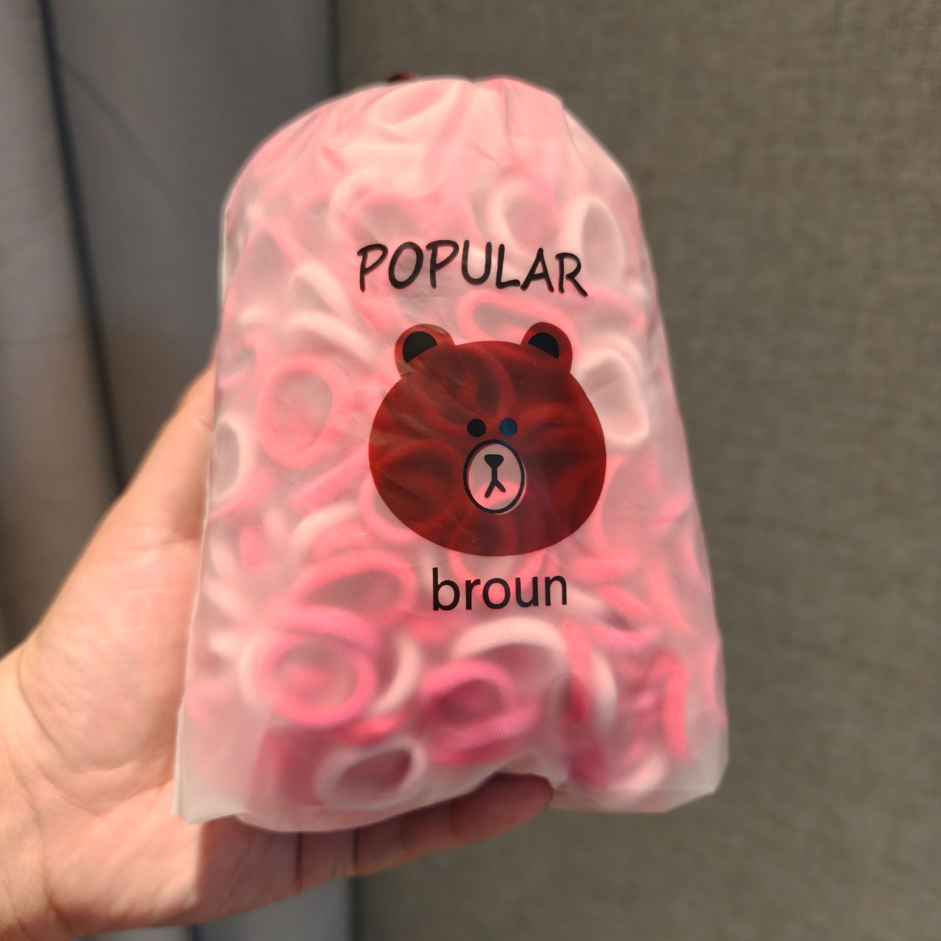 로즈핑크 500곰주머니