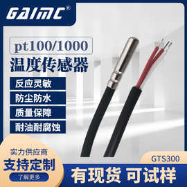 格美科专业生产pt100温度传感器 防水pt1000温度传感器测温探头