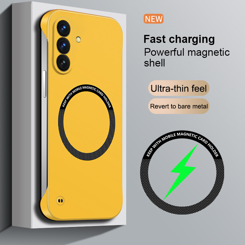 Suitable for Samsung A56 Mobile Phone Case Borderless Frosted Galaxy A56 Case 5g Protective Cover S20 S21 S22