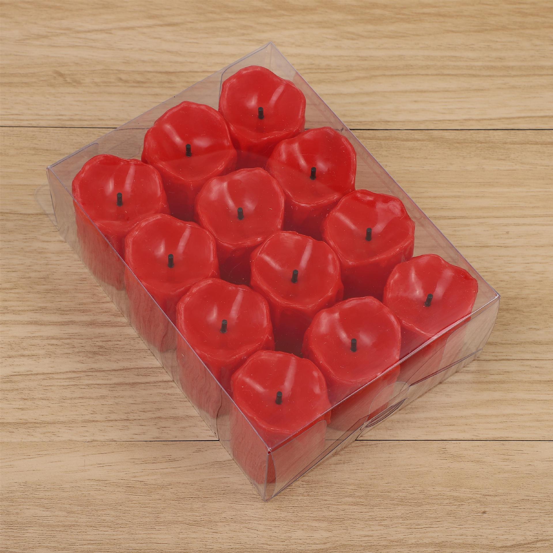 Creative Birthday Wedding Halloween Party Party Led Artificial Tear Candle Light Black Core Digital Candle