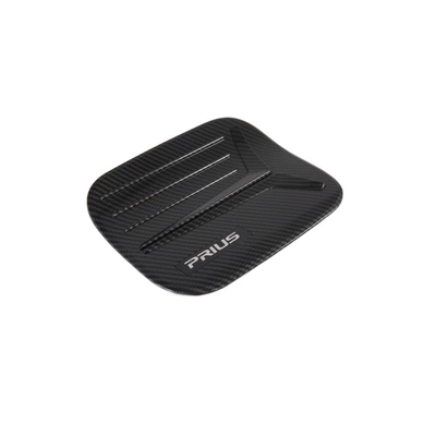 Suitable for 2019 Toyota Prius special carbon fiber pattern fuel tank cover decoration modification ABS material N (Other Automotive Exterior Supplies) - carbon-fiber