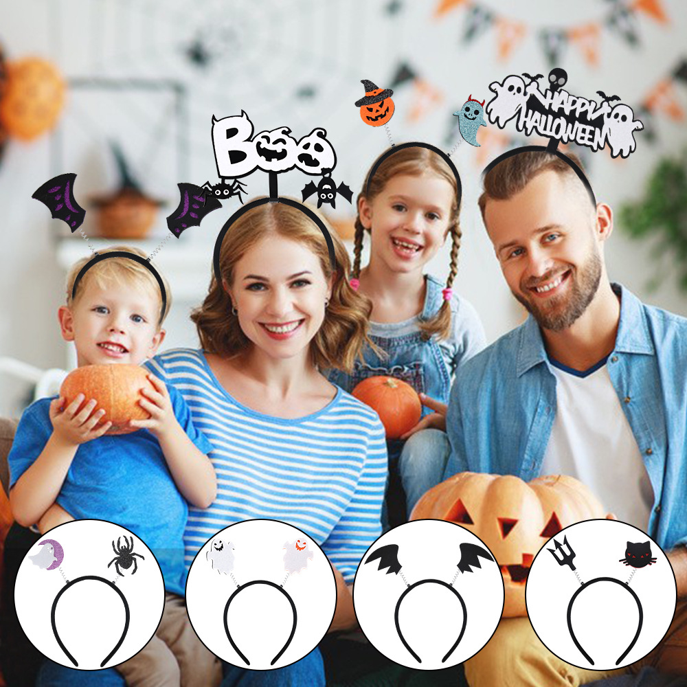 Amazon nuevo Halloween diadema niños adultos partido suministros accesorios Halloween diadema decorativa