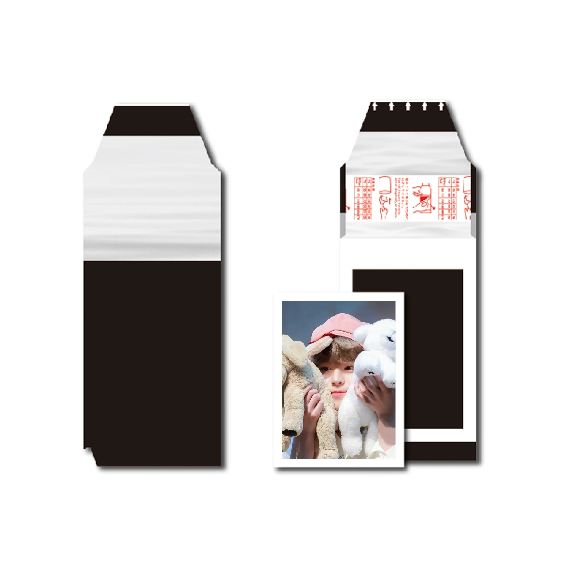 Tear-toy small cards star anime periphery imitation tear-apart Polaroid custom tearable film small cards custom