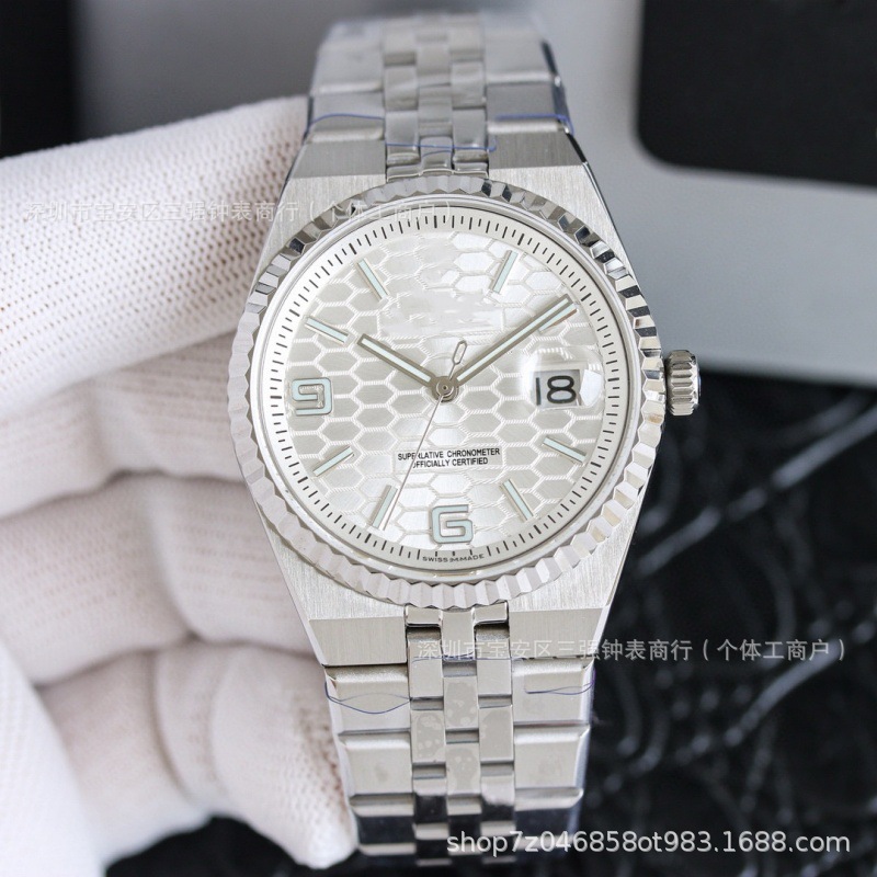 Transfronterizos laojia hombre nuevo tipo de caja de acero de seis tipos 7315 panal log reloj mecánico automático fábrica al por mayor