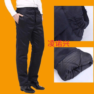 Winter Thickeneded Cotton Trousers for Men, Construction Site Labor Protection Clothing, Cotton Trousers, Workshop Auto Repair Overalls, Winter Cold-proof Warm Trousers