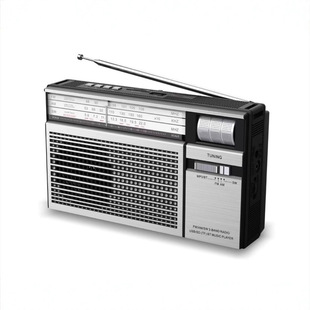 Yg218Bt Metallic Creative Retro Bluetooth Speaker Radio Multi-Band Nostalgic Portable Gift Audio
