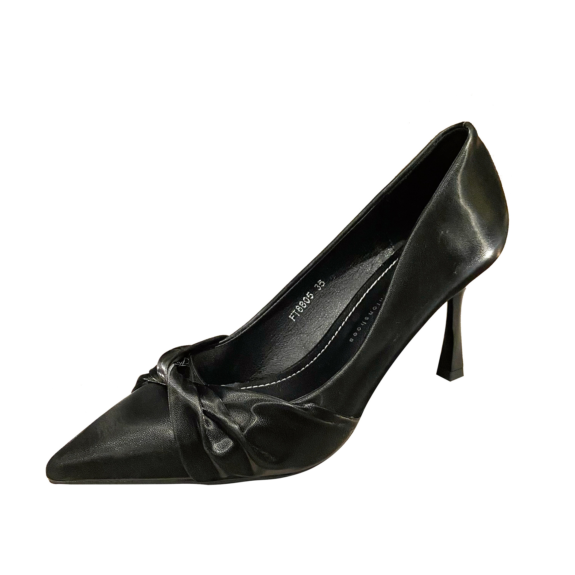 Eleganta dammode högklackade skor med spetsig tå för vardagen_voghion.com