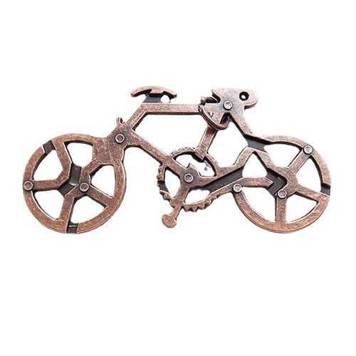 Magic alloy puzzle unlocks student Kongming Luban lock adult creative nine-link brain-burning educational toy