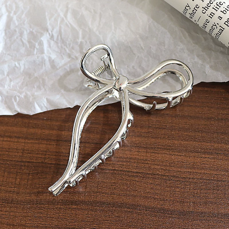 Заколка-краб металлическая, жемчуг и кисточки, корейский стиль, разные формы 5–12 см