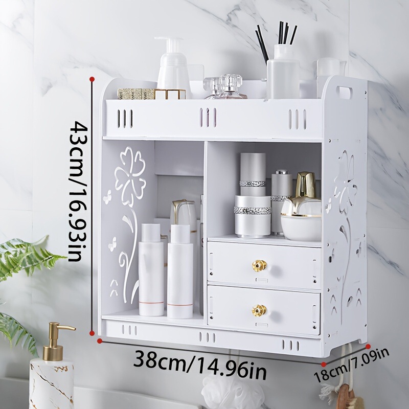 Cross-Border Bathroom Storage Cabinet, Storage Rack Above the Toilet, Wall Cabinet, Large Capacity Multi-Layer Hanging Cabinet, Storage Cabinet for Bathroom Cross-Border Bathroom Storage Cabinet, Storage Rack Above the Toilet, Wall Cabinet, Large Capacity Multi-Layer Hanging Cabinet, Storage Cabinet for Bathroom