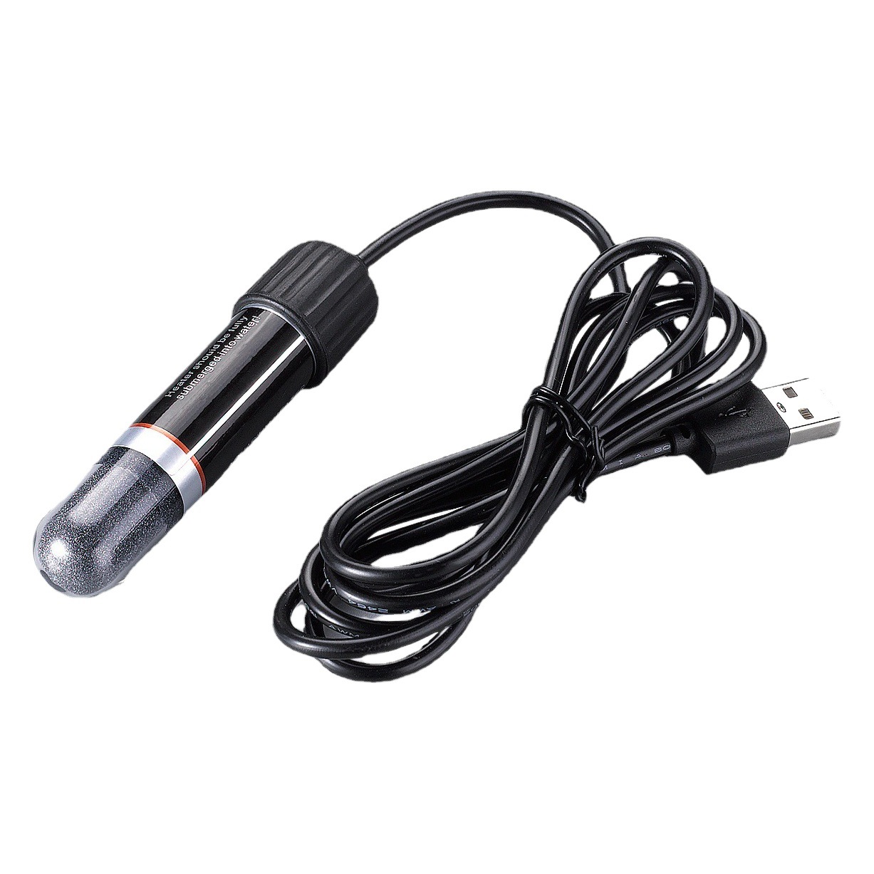 Mini varilla de calefacción dispensador de agua para mascotas Calefacción de baja tensión pequeña varilla de calefacción USB termostato pequeña varilla de calefacción del tanque de peces
