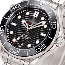 欧海马系列机械表家夜光陶瓷圈8800运动男士表外贸批发代发手表