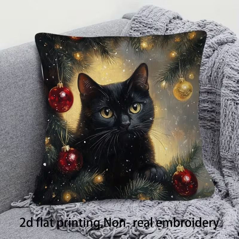 TEMU venta caliente gatos almohada lindo lindo lindo divertido animal almohada dormitorio hogar sofá decoración cojín cubierta al por mayor image 47