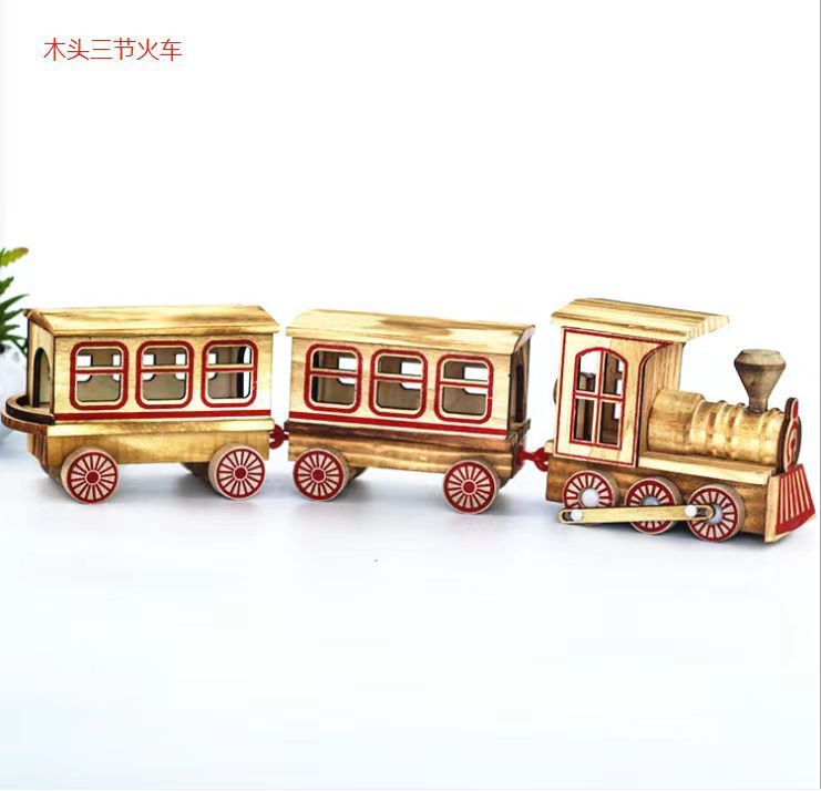 メーカー現物手作り玩具車模型消防車運搬車工事車観光地区木造工芸品バッチ|undefined