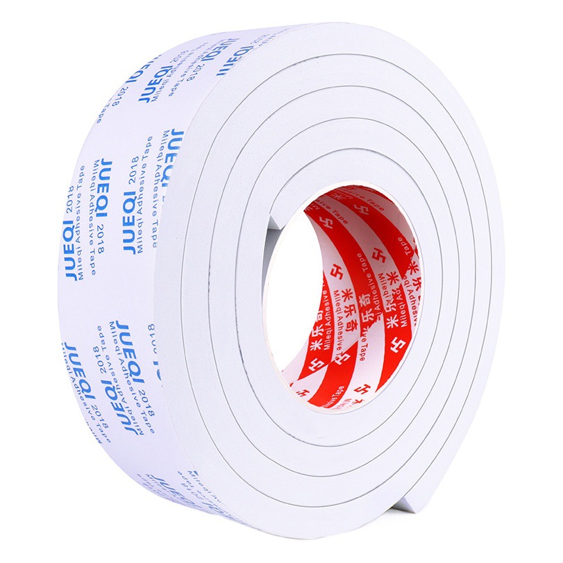 Milech cinta EVA de doble cara fuerte espuma adhesiva amortiguación aislamiento de ruido anti-impacto sellado puerta y ventana a prueba de viento KT placa esponja