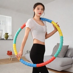 フラフープ、お腹痩せ、フィットネス、特別な脂肪燃焼、美しいウエスト、大人の屋内強力な減量マカロン