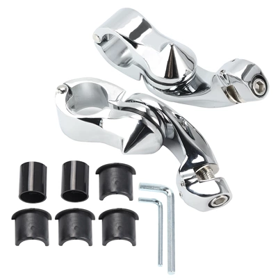 Motorcycle accessories suitable Motorcycle pedals - large-foot-ring-plating