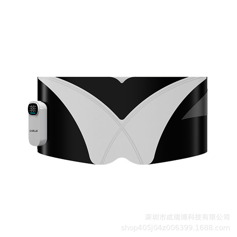 赤外線理学療法汗ベルト EMS パルス脂肪減少腹部サポートベルト温湿布振動加熱マッサージベルト|undefined