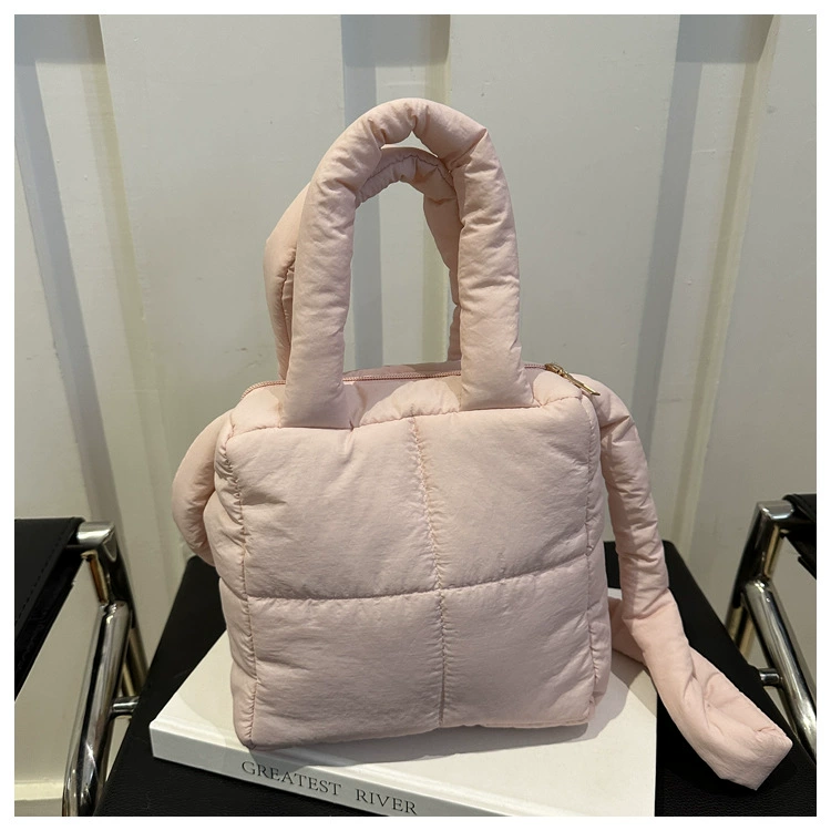 Soft demi-season pillow, one-shoulder bag
