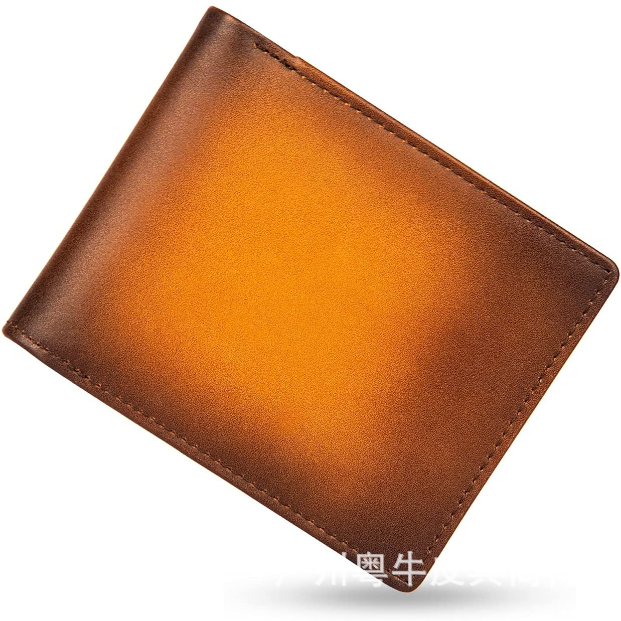 Retro Japanese long wallet with zipper