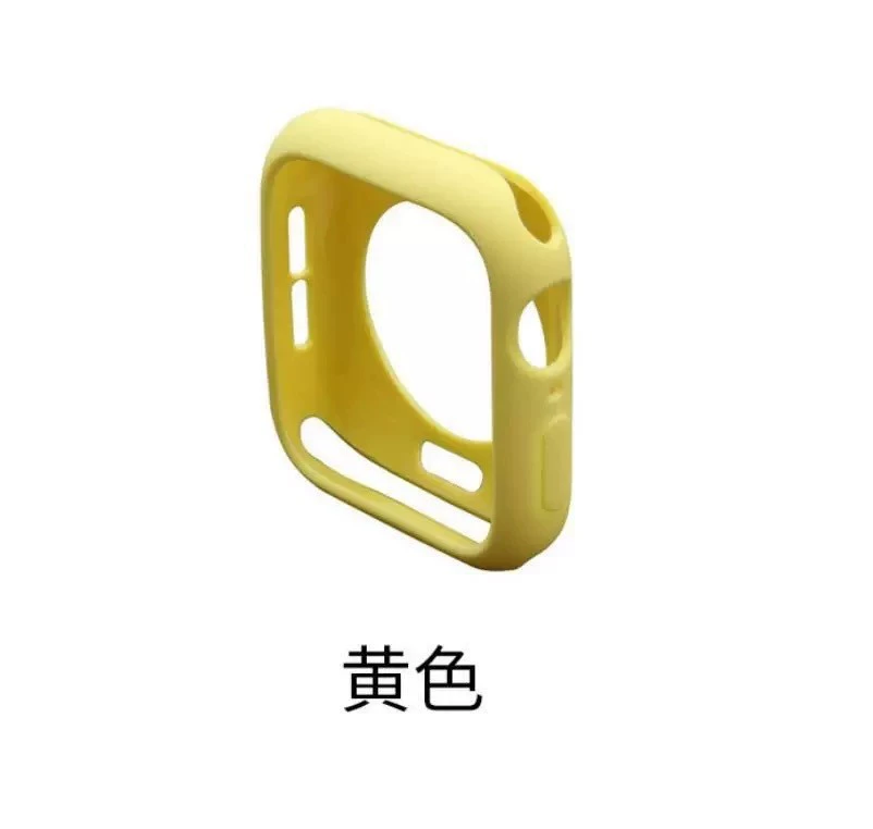 Силиконовый мягкий защитный чехол в цвет конфет для IWATCH, подходит для Apple S10/8/7/SE/Ultra