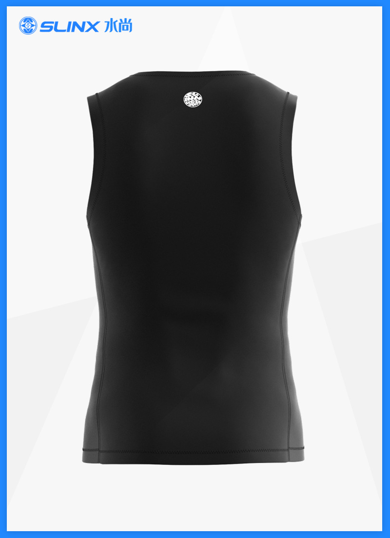 Gilet De Combinaison Néoprène 2 Mm Pour Homme – Sans Manches, Sports Nautiques, Plongée, Surf, Coupe Ajustée