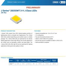2835 3V 0.2W JB2835B 3-V J Class 4000K JB2835BWT-J-H40GA0000