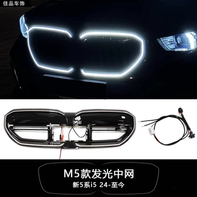 series luminous grille, bright, Zhongwang - lotus-color-new-5-seriesi5-m5-model-illuminated-front-grille-24