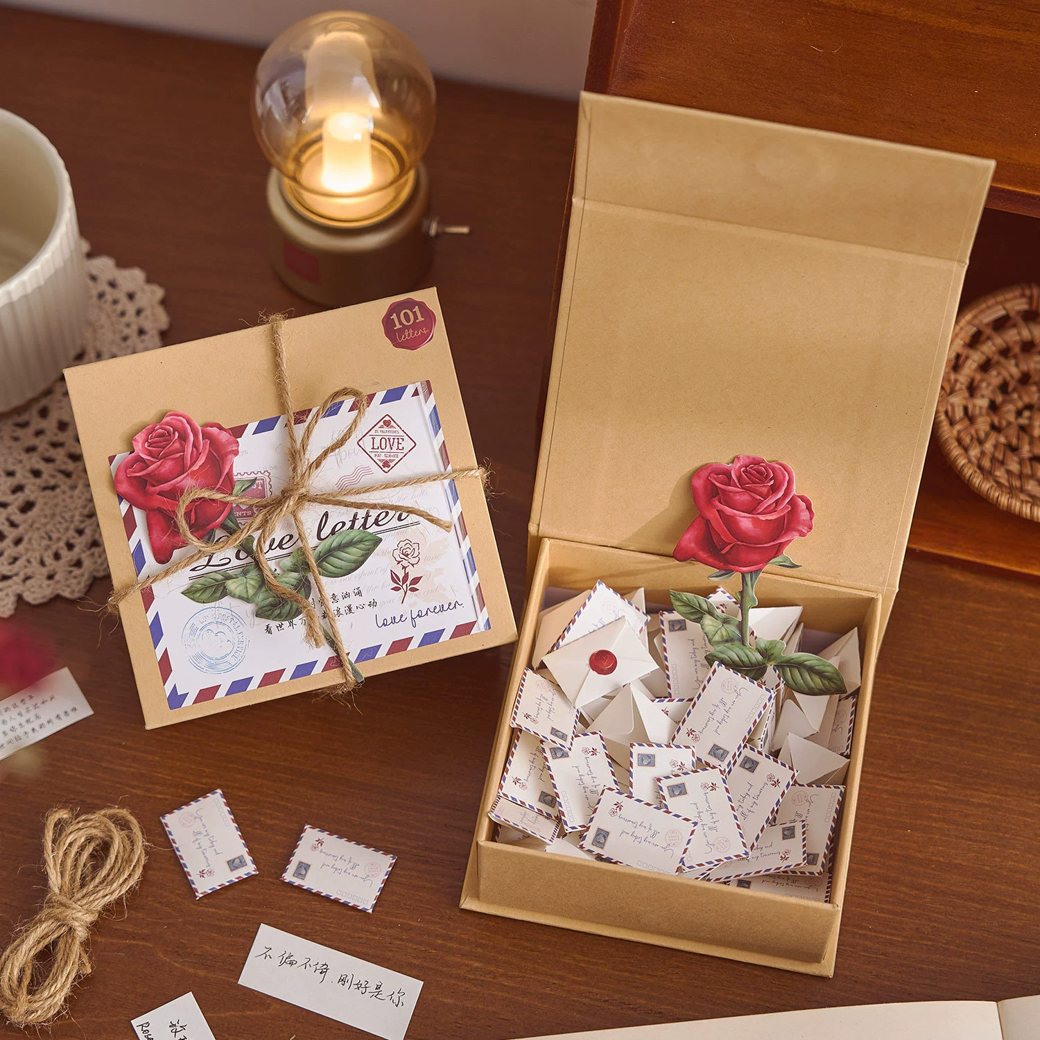 早沫 Mini envelopes, love letters, love letters series, high-value mini envelopes, handwritten copywriting, couples confess love letters