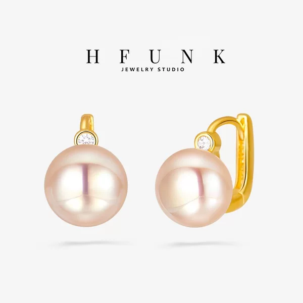 Versatile and Non-Fading Autumn and Winter Imitation Pearl Earrings, Simple and Elegant, Light Luxury, New Style, Versatile High-End Earrings for Women