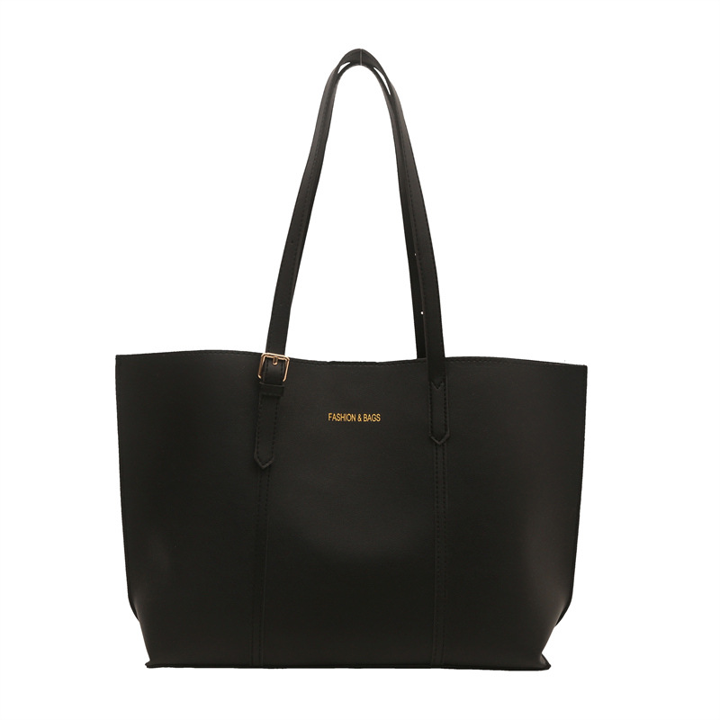 Bolso grande para mujer 2024 invierno nuevo estilo coreano de moda simple de gran capacidad Tott bolso casual estilo occidental bolso de hombro