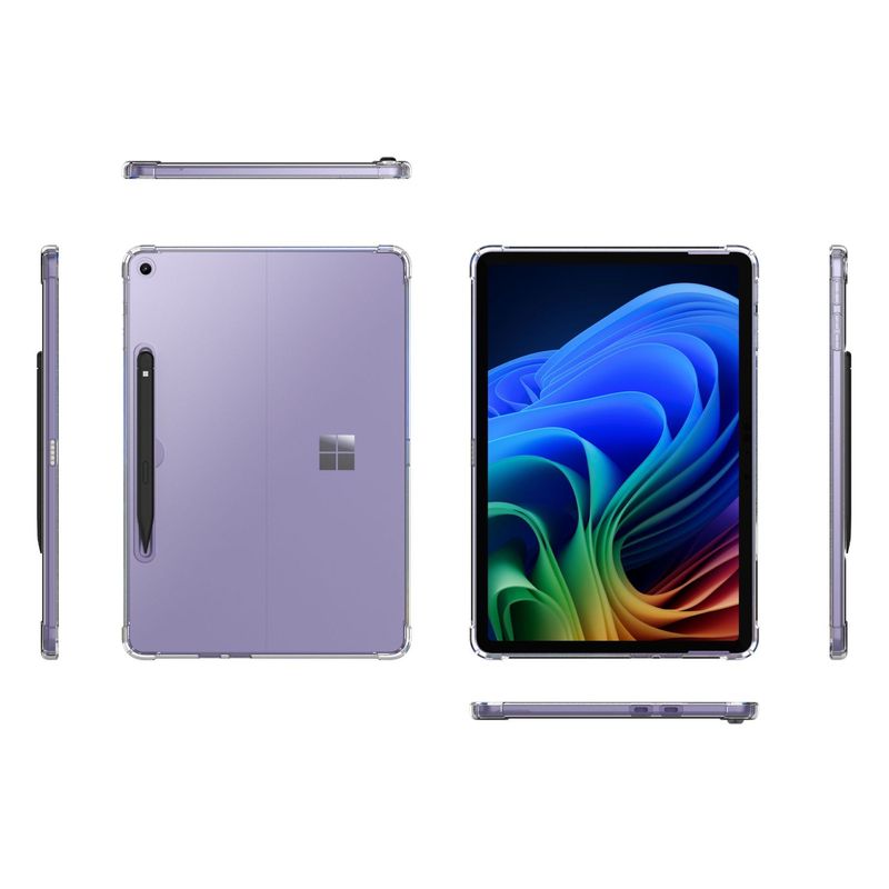 适用微软Surface Pro 12寸平板保护套2025全包气囊防摔透明TPU壳|undefined