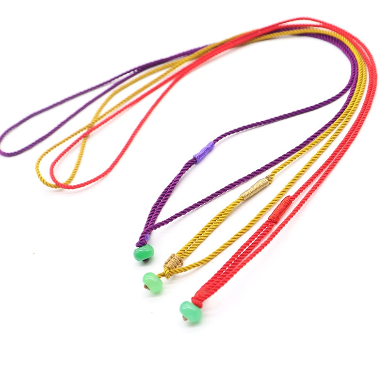 Летние тканые аксессуары, bracelet handmade, янтарь восковый кулон, шнур ожерелья, простой и элегантный дизайн