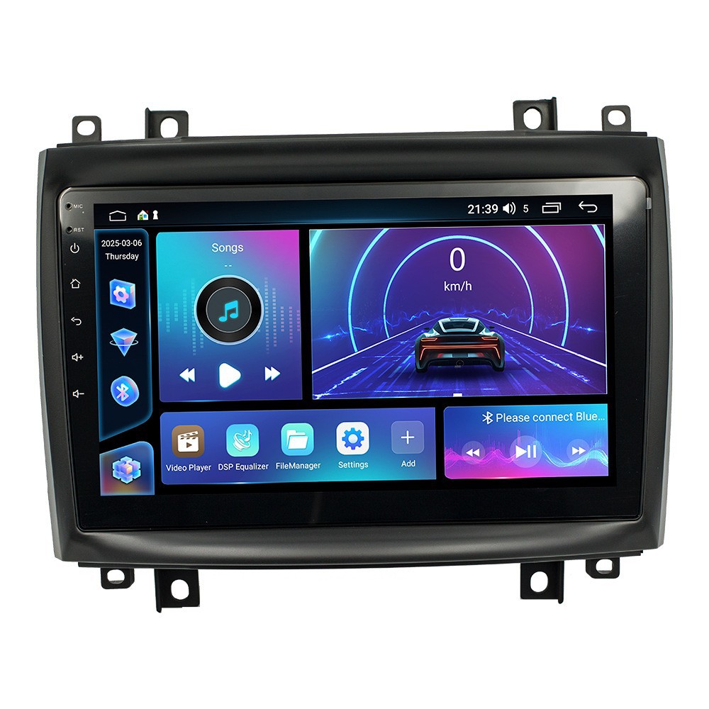 Aplicable a 03 - 07 Cadillac CTS Android navegación de automóviles de control central de cuatro núcleos / ocho núcleos