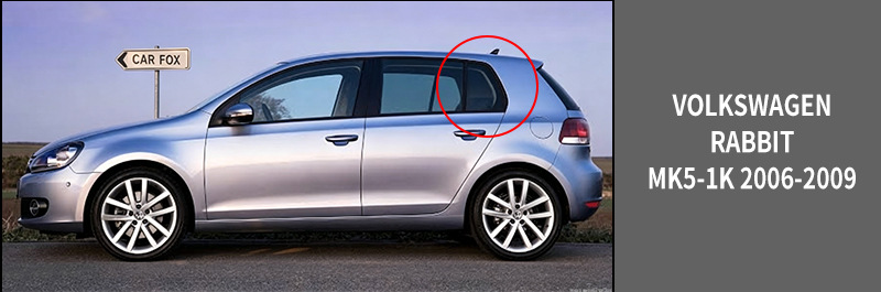 Suitable for Volkswagen Rabbit Window visor rain shield [USA]