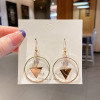 Silver needle, retro fashionable long design earrings with tassels, silver 925 sample, trend of season, wholesale