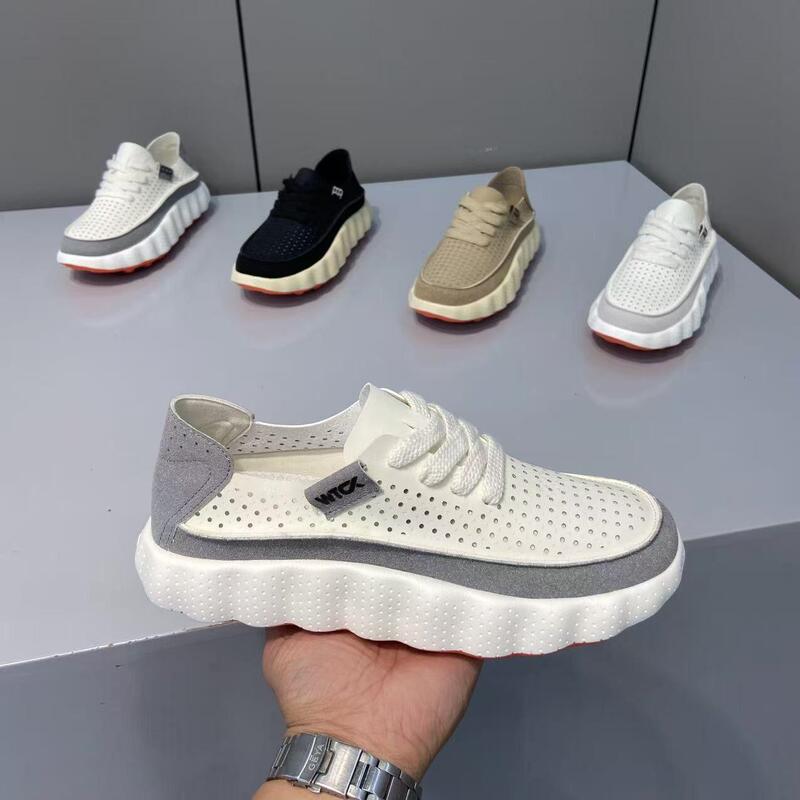 Designer model 2026 summer-autumn large mesh hollow workwear breathable sports Cortez shoes, sporty style, men's shoes for runway shows Designer model 2026 summer-autumn large mesh hollow workwear breathable sports Cortez shoes, sporty style, men's shoes for runway shows