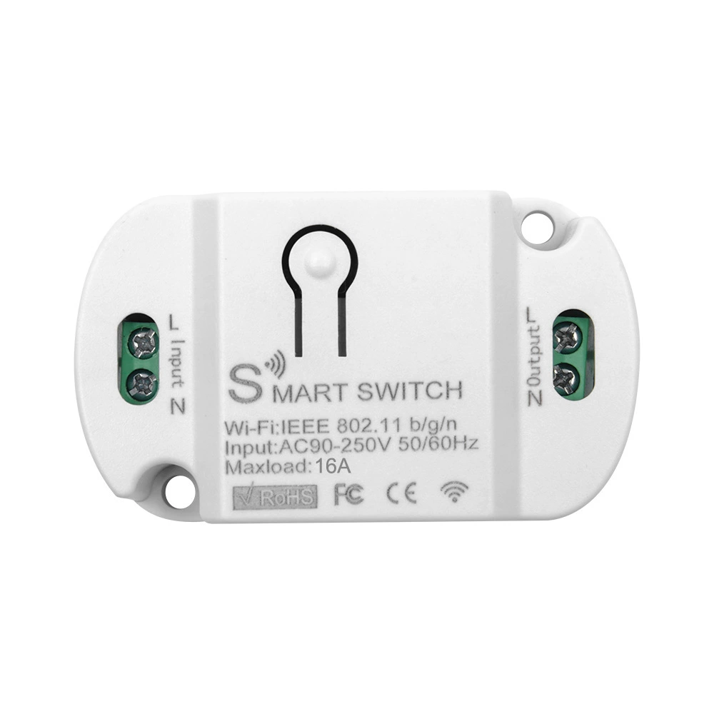 Граффити Smart Life Wi-Fi Smart Switch Мобильный телефон Беспроводной пульт дистанционного управления с синхронизацией Беспроводной переключатель 16A