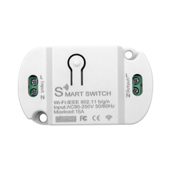 Doodle Smart Life WiFi Smart Switch Remote Control Wireless Timer No-Wiring Switch 16A