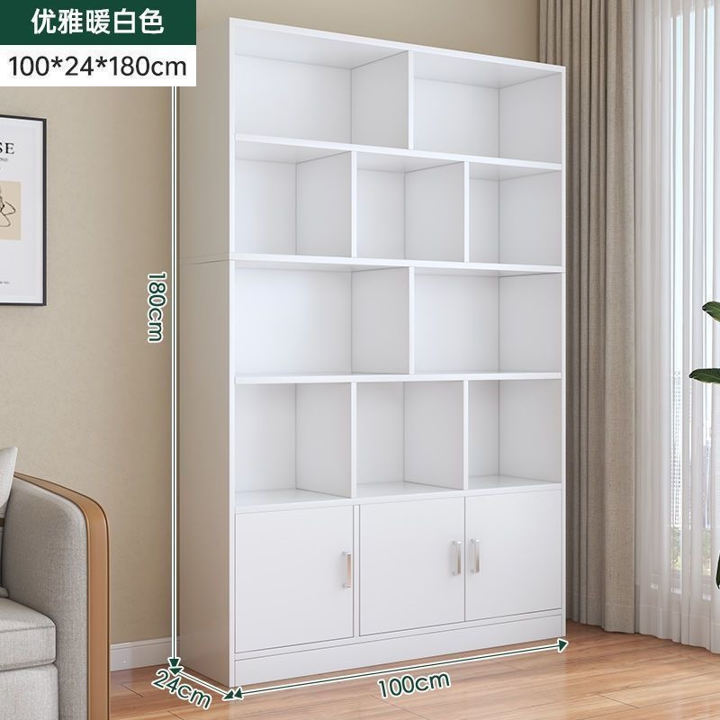Three-door warm white 100cm - thickened panels