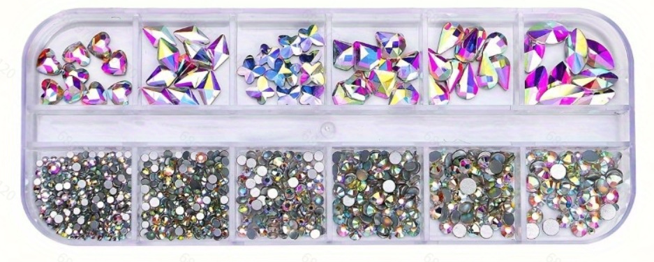 컬러 특수형 + 아크릴 라운드 다이아몬드